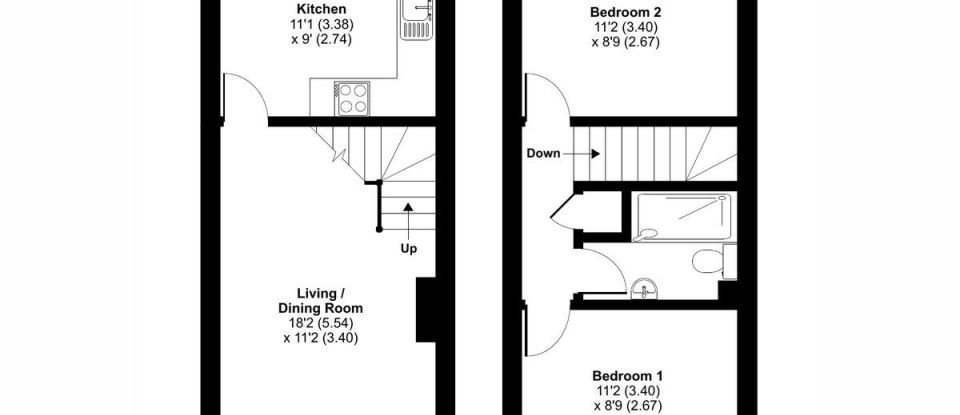 2 bedroom Terraced house in Ely (CB7)