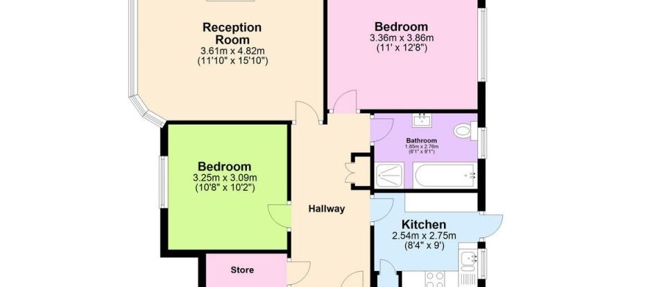 2 bedroom House in - (E11)