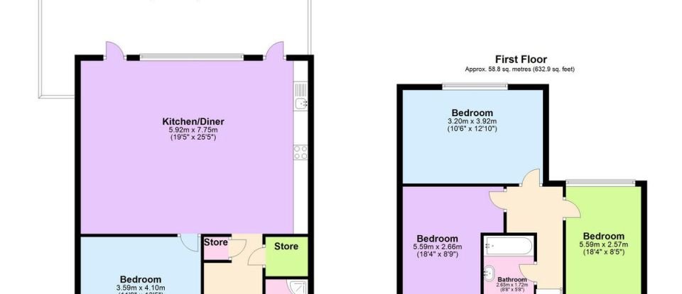 4 bedroom Semi detached house in Buckhurst Hill (IG9)