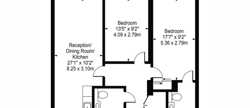 2 bedroom Apartment in London (N4)