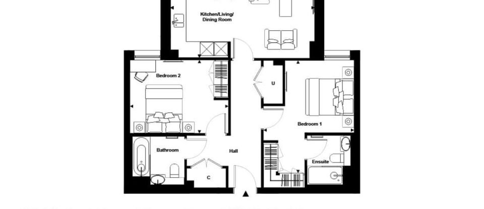 2 bedroom Apartment in London (EC1V)
