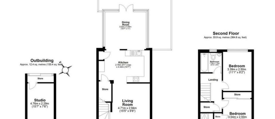 2 bedroom Semi detached house in Bishop's Stortford (CM23)